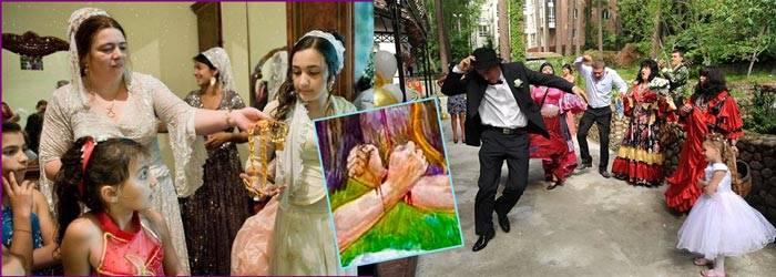 Цыганские свадьбы: удивительные обычаи и традиции, платья и аксессуары