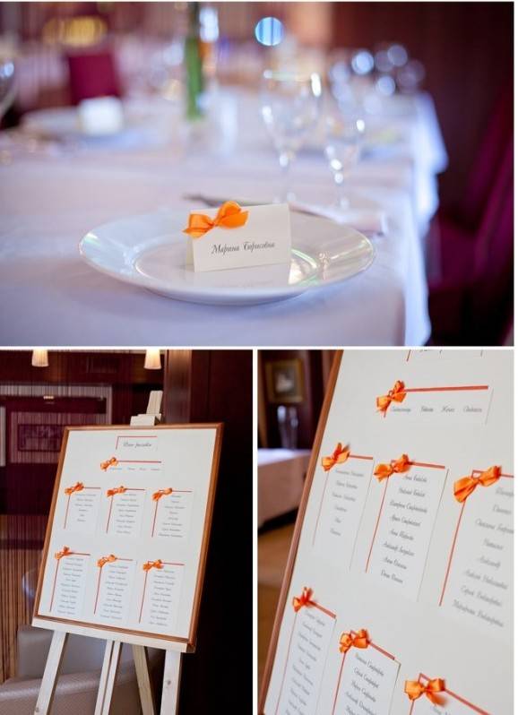По местам — делаем оригинальные карточки для рассадки гостей на свадьбе