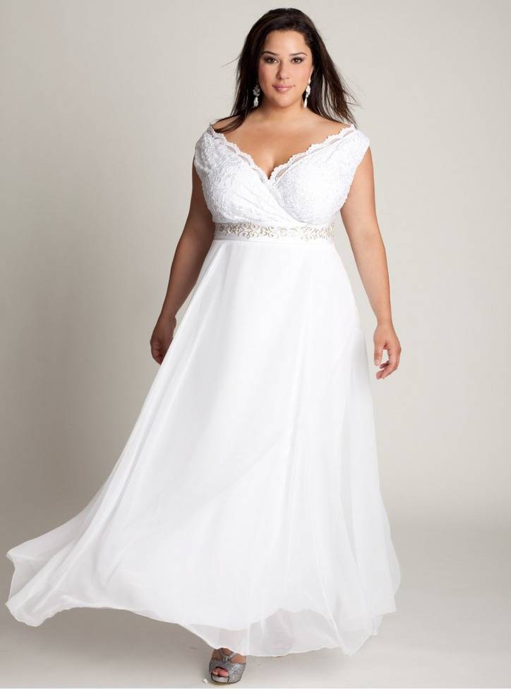 Фото-подборка свадебных платьев для полных девушек и наши полезные советы