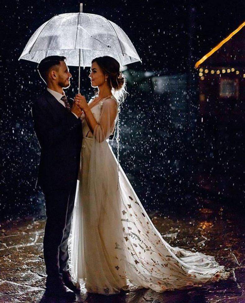 Если в день свадьбы обещают дождь: лайфхаки и советы, которые сделают праздник идеальным!