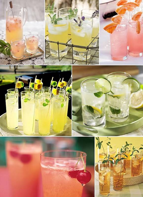 Лимонад-бар на свадьбу – свежая идея для летней свадьбы
