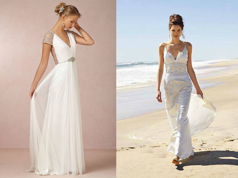 Пляжные свадебные платья: основные нюансы выбора