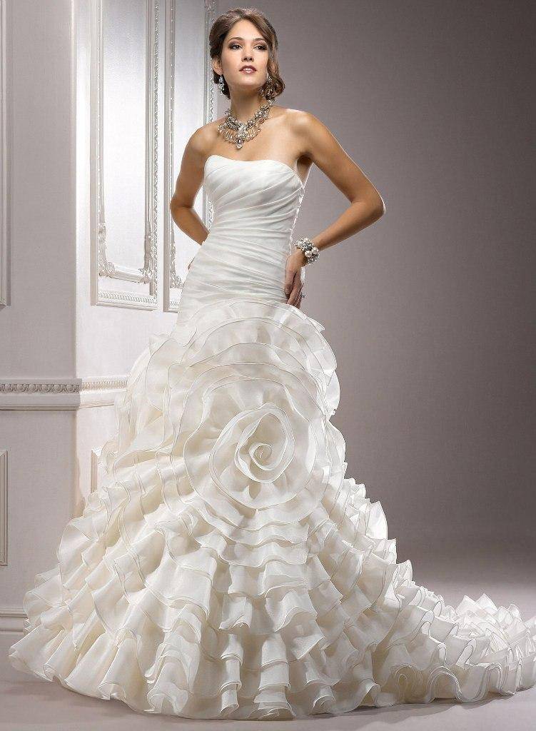 Самые красивые свадебные платья фото