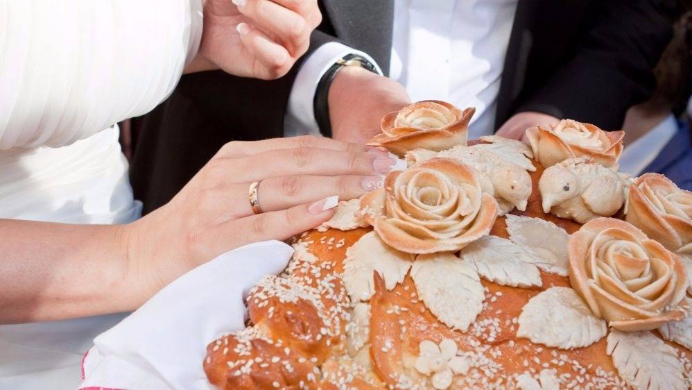 Каравай на свадьбу рецепт ???? как сделать тесто для свадебного каравая