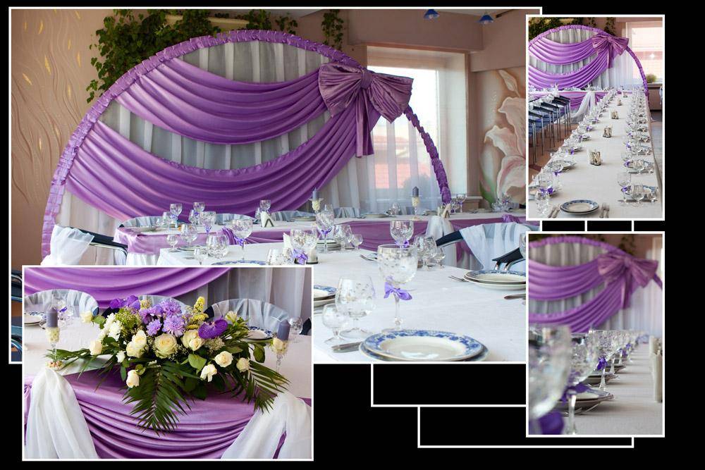 Украшение зала на свадьбу своими руками. современные идеи дизайна и стильный декор + 175 фото
