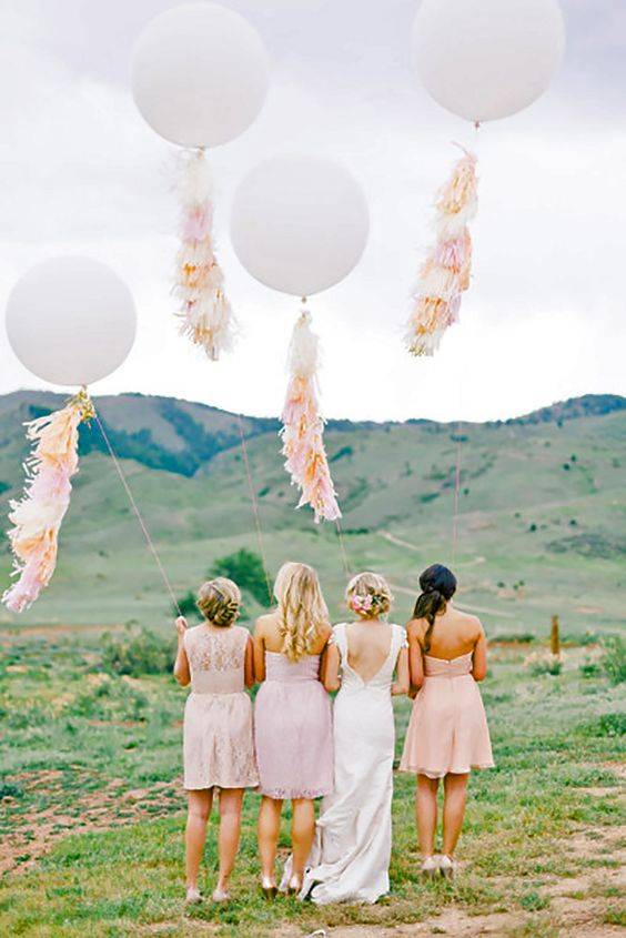 Свадебная фотосессия с воздушными шарами: фото и лучшие идеи для оригинальных кадров