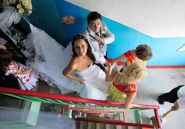 Выкуп невесты в морском стиле