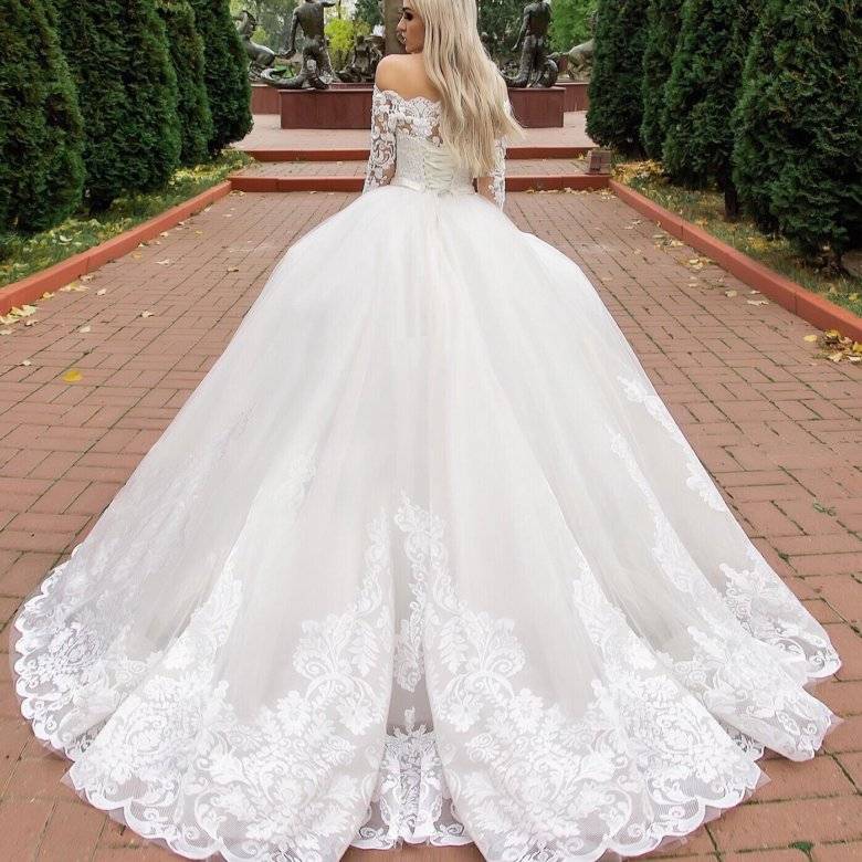 Пышные свадебные платья – вечно модная классика
