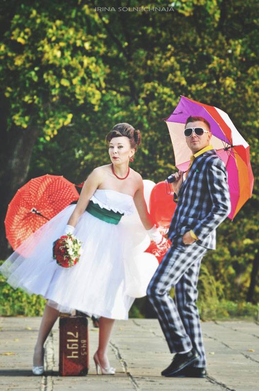 Свадьба в стиле стиляги, как организовать тематическое торжество