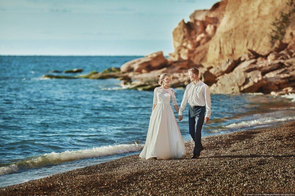 Празднование свадьбы на море — курорты