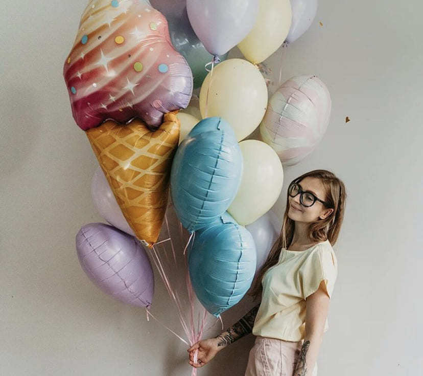 Варианты необычных фотосессий с воздушными шарами
